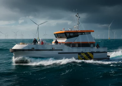 Embarcación CTV 22 m - Samala Shipyard