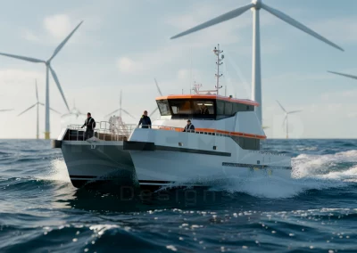 Embarcación CTV 22 m - Samala Shipyard