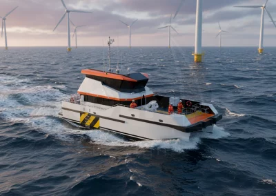 Embarcación CTV 22 m - Astillero Samala Shipyard