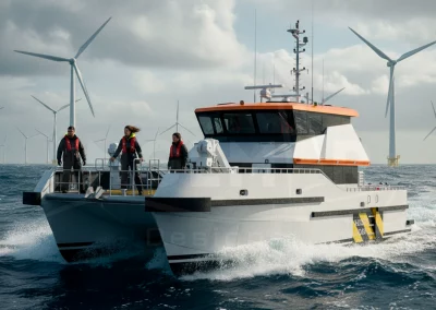 Embarcación CTV 22 m - Astillero Samala Shipyard