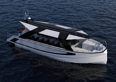 12 m GRP passenger vessel built by Samala Shipyard